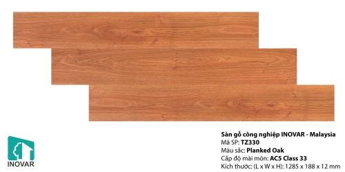Sàn gỗ inovar 12mm - TZ330