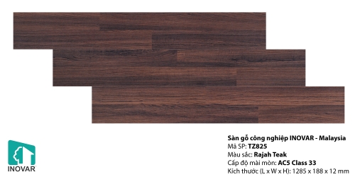 Sàn gỗ inovar 12mm - TZ825