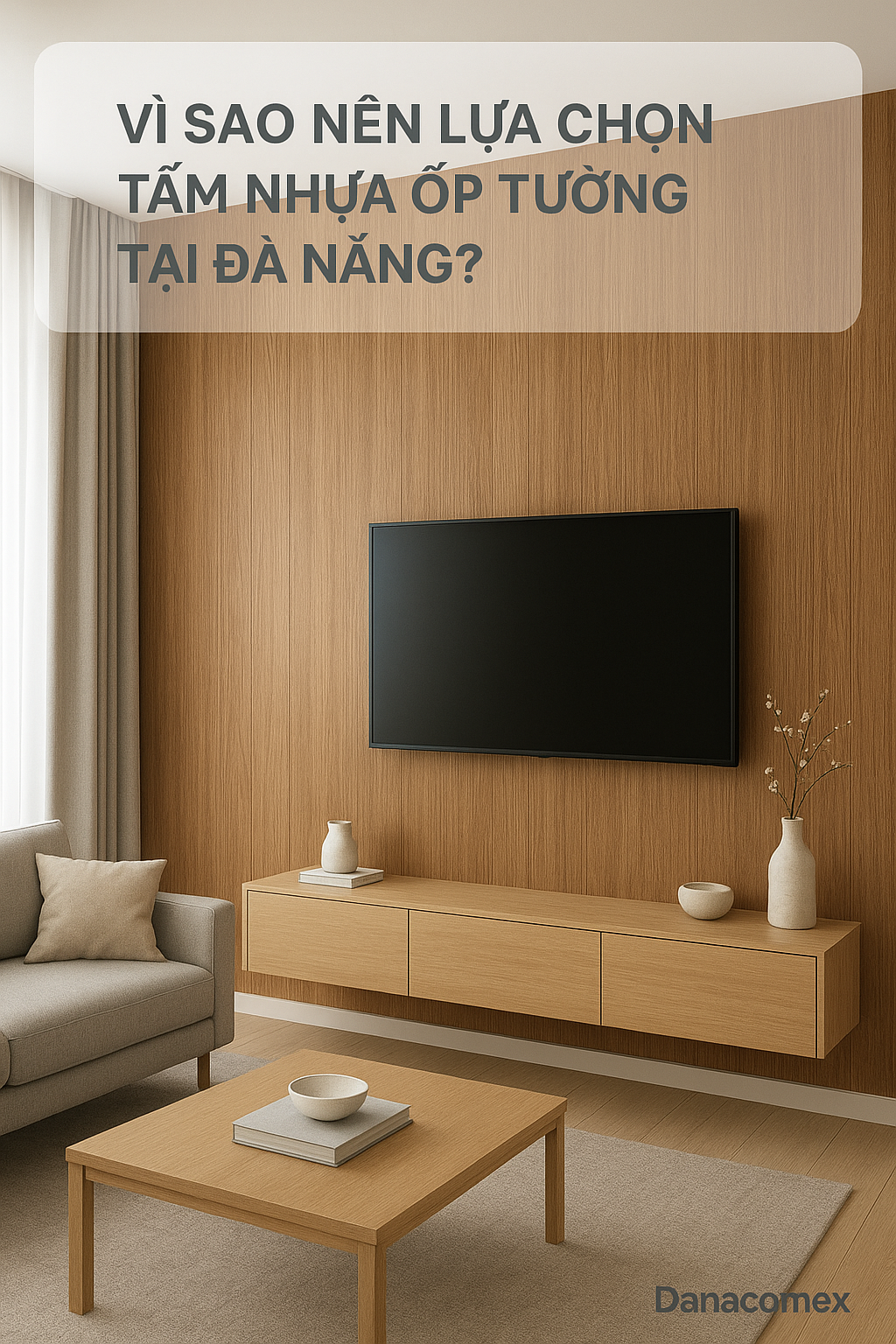Vì sao nên chọn tấm nhựa ốp tường tại Đà Nẵng – Giải pháp trang trí nội thất đẹp, bền, chống ẩm mốc