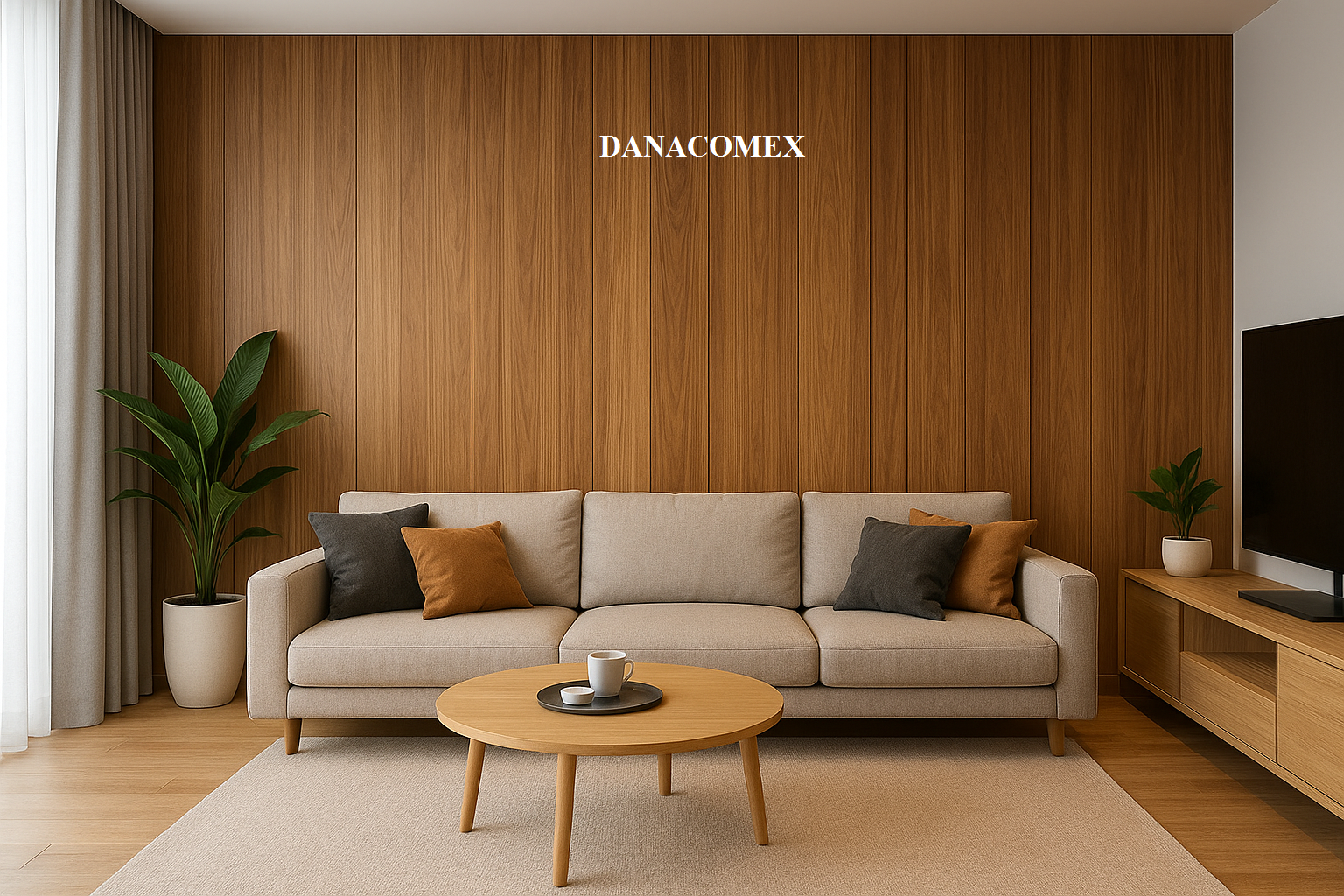 Nhựa ốp tường vân gỗ Đà Nẵng – Giải pháp trang trí sang trọng từ Danacomex