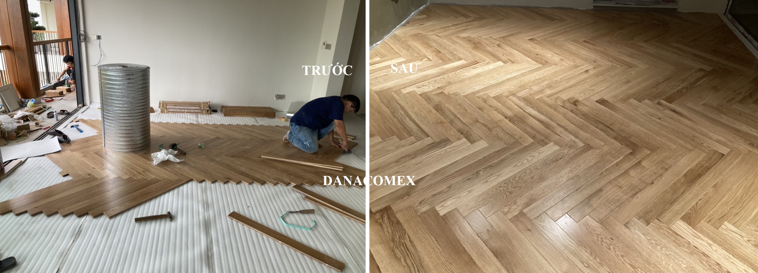 Sàn gỗ chống ẩm tại Đà Nẵng – Bền đẹp, chịu nước tốt