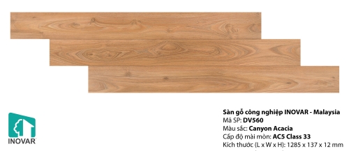 Sàn gỗ inovar 12mm - DV560