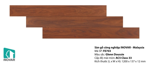 Sàn gỗ inovar 12mm - FE703