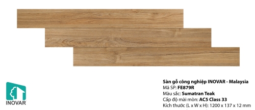Sàn gỗ inovar 12mm - FE879